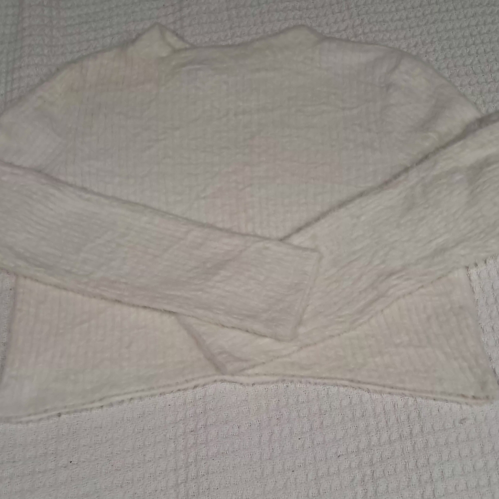 ​🤍 Anthropologie Fluffy Neck Sweater Size: XL - Picture 3 of 13